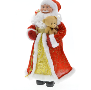 Nuevo Muñeco de Papá Noel de Tela de Lino y No Tejida de 45 cm de la Marca Rusa Haoxuan, Decoración para el Hogar con Logotipo Personalizado - Product Image 2