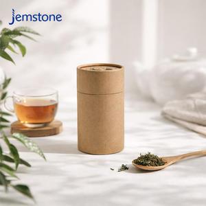 Vente directe usine – Emballage cylindrique en carton kraft recyclable de qualité alimentaire pour biscuits, noix, café et thé en vrac - Product Image 4