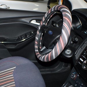 Accessoires automobiles universels <span class=keywords><strong>Couvre</strong></span>-<span class=keywords><strong>volant</strong></span> de voiture en tissu durable - Product Image 4