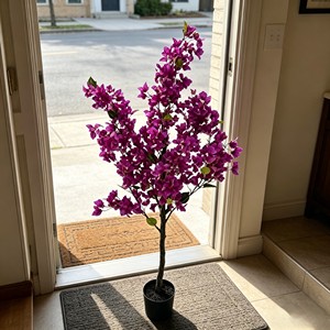 High Quality Real Touch <b>Artificial</b> Silk Bougainvillea <b>Trees</b> Durable <b>Indoor</b> Desktop Plants - Product Image 3
