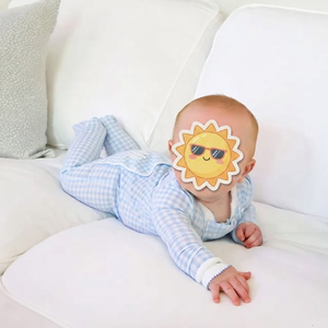 Conjunto de <span class=keywords><strong>Pijama</strong></span> Enterizo con <span class=keywords><strong>Cremallera</strong></span> y Patrón de Cuadros Rosa y Azul para Hermanos, de Algodón Suave, Manga Larga, para Bebés Recién Nacidos, Niñas y Niños - Product Image 3