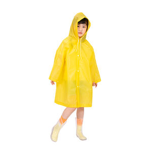 OEM Accepted Children's Fashion <strong>Raincoat</strong> For Hiking Waterproof Material Lightweight Design - Product Image 1