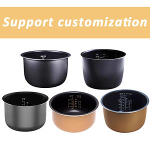 طنجرة ضغط يدوية بغطاء من الفولاذ المقاوم للصدأ 304 وجسم مستقيم من سبائك الألومنيوم المطلي بالألوان قابلة للتخصيص - Product Image 3