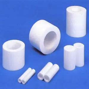 suppliers custom white plastic oil resistant tube virgin ptfe extruded tube pipe