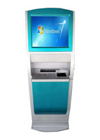 Kiosque d'impression et de numérisation de documents A4 à écran tactile Self Service avec clavier en métal pour les organisations gouvernementales hospitalières