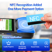 Camion de nourriture mobile, terminal de paiement intelligent portable, lecteur NFC personnalisé avec logo, terminal de paiement intelligent portable, machine de paiement économique