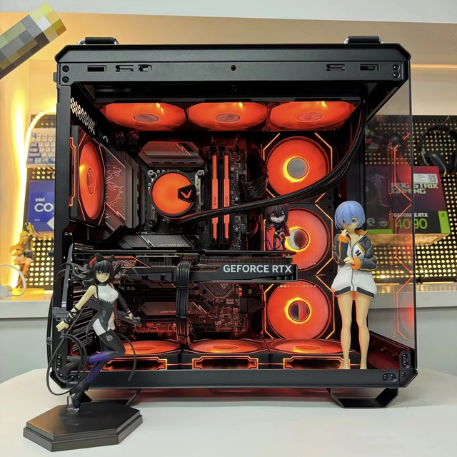 Hot Selling Computer Case TUF GAMING GT502 BLACK UNBOUNDED Window Black Desktop Gaming PC Case