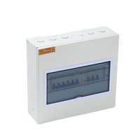 QHECO PZ30-J Boîtier de distribution électrique domestique à 12 voies, norme nationale, installation encastrée, ensemble complet