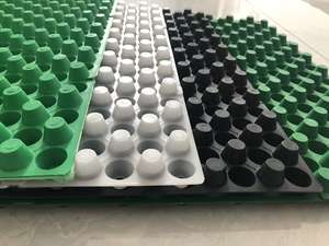 30mm人工芝浸透排水セル高圧縮強度排水シート排水セル - Product Image 4