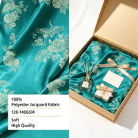Vente flash - Tissu jacquard 100% polyester, motif délicat, couleur stable, toucher doux, tissu pour doublure intérieure de boîte cadeau de luxe
