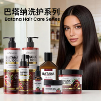 KORMESIC Masque capillaire au Batana, Shampoing au Batana, Après-shampoing au Batana, Huile capillaire, Kit de soins capillaires pour l'exportation