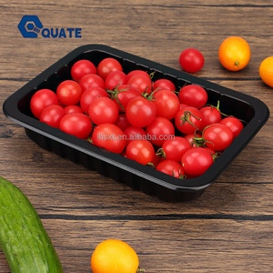 Barquette alimentaire en plastique PP pour fruits, volailles, viande, fruits <span class=keywords><strong>de</strong></span> mer, empilable en supermarché, barquette alimentaire MAP, technologie d'atmosphère modifiée - Product Image 1