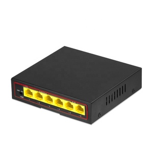 Bộ Chuyển Đổi POE <span class=keywords><strong>6</strong></span> Cổng Với 4 Cổng POE 10/100Mbps Bộ Chuyển Đổi Mạng <span class=keywords><strong>Ethernet</strong></span> Nhanh - Product Image 3
