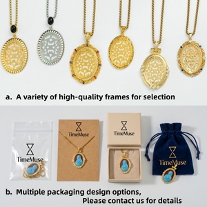 Collana con Ciondolo Benedetto Carlo Acutis, Placcato Oro 18K, Ottone e Madreperla, Regalo Cattolico per Giovani, Santi ed Eucaristia - Product Image 4