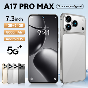 Smartphone 17 Pro Max 5G LTE, écran OLED HD 7,3 pouces 120Hz, double SIM, processeur Octa Core, appareil photo 108MP, Android 15 Global - Product Image 5