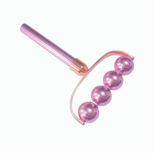Metal face massage 4 balls Zinc Alloy Aluminum Facial <b>Roller</b> - Product Image 6