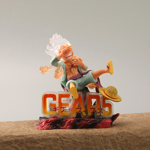 Una pieza Nika <span class=keywords><strong>Monkey</strong></span> <span class=keywords><strong>D</strong></span>. <span class=keywords><strong>Luffy</strong></span> GEAR 5 colección de figuras de acción modelo de animación muñeca divertida juguete para regalo al por mayor - Product Image 2