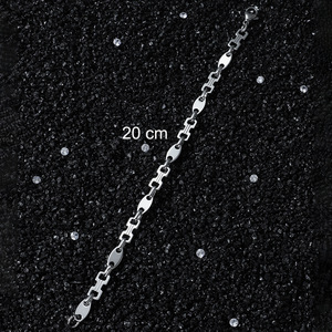 Nueva Innovación en Pulseras de Cadena de Acero Inoxidable con Diseño Simple y Personalizado, Pulseras Hiphop para Hombre, Joyería de Moda al por Mayor - Product Image 4