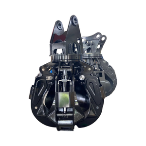 Excavadora hidráulica de cáscara de naranja, chatarra de acero, asistente de manejo de Material de piedra grande con motor central, Motor de pinza naranja - Product Image 1