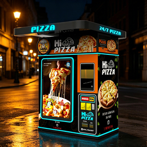 Distributore Automatico di <span class=keywords><strong>Pizza</strong></span>, Macchina per <span class=keywords><strong>la</strong></span> Preparazione di <span class=keywords><strong>Pizza</strong></span> Fresca e Calda, Distributore Automatico per Esterni, Best Seller - Product Image 5