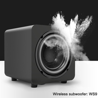 Système Home Cinéma 7.2 Son Surround Barre de Son Sans Fil avec Caisson de Basses Sans Fil et Télécommande