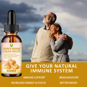 OEM ODM Lion's Mane Liquid Drops 1500mg 60ml Absorption Improved Brain Function Mushroom for Women Men Liquid Drops - Product Image 4
