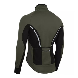 Chaqueta Impermeable Ligera para Ciclismo MTB para Hombre, Negra, de Alta Calidad, OEM ODM, Transpirable y Antibacteriana - Product Image 3