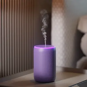 Difusor de fragrância de óleo essencial para carro, máquina portátil de aromaterapia recarregável para uso doméstico, escultura em aroma sem água