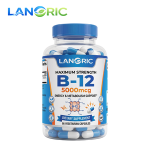 วิตามินและอาหารเสริมพลังงานแลโนริค OEM บี <span class=keywords><strong>12</strong></span> แท็บเล็ต วิตามินบีวีแกน วิตามินบี1 บี6 บี<span class=keywords><strong>12</strong></span> คอมเพล็กซ์ 5000mcg วิตามินบี<span class=keywords><strong>12</strong></span> แบบเม็ด - Product Image 1