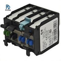 Bloque de Contacto Auxiliar de Aleación de Plata 3RH1921-1FA22 AC 230V/DC 24V IP20 con Terminal de Tornillo, Montaje a Presión, Accesorio Enlazable para