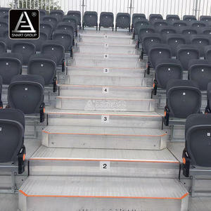 야외 이벤트 축구 팁 업 접이식 표백제 경기장 좌석 관람석 의자 학교 야외 체육관 접이식 고정 경기장 좌석 - Product Image 6