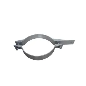 Hot dip galvanized Pole Mounting clamp pole embrace hoop pole clamp
