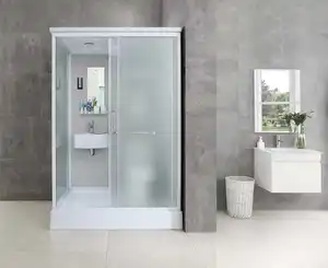 新设计的便携式预制一体机淋浴和卫生间便携式房车单元浴室吊舱