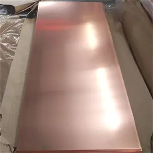 Wholesale Copper Cathodes Plates 0.3mm 0.5mm 2mm Thickness 99.99% Copper Bronze Sheets Supplier Price