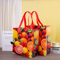 Op maat bedrukte recyclebare verpakkingen voor fruit en groenten voor boerderijmarkten, vers fruit en groenten opslag, export en verzending.