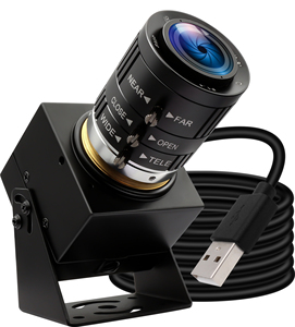 12 Megapiksel USB Kamera Yüksek Hızlı 120fps 2MP Web Kamerası Golf Swing 4K Kamera, 3.6-10mm Zoom Lensli Lightburn PC Kamerası - Product Image 1