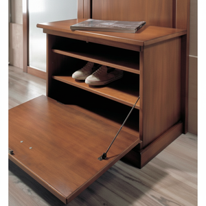 Armadietto del vino di lusso comodo armadietto da esposizione a 5 cassetti per la casa mobile salvaspazio per soggiorno casa Bar o Villa - Product Image 1