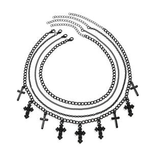 Star Layered <b>Chain</b> Necklace Zinc Alloy Women's Party Jewelry Geometric Pendant Multi Strand Necklaces - Product Image 5