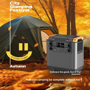 Estación de Energía Portátil de 5376 Wh y 3000 W, Sistema de Almacenamiento de Energía Doméstico con Ruedas, Fuente de Alimentación Ininterrumpida (UPS) Todo en Uno Capacitancia - Product Image 1