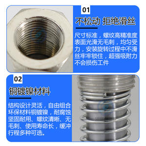 Support de fixation à ventouse à aspiration pneumatique robuste ZPT, petit/moyen/grand, bloc en aluminium, base à ventouse pneumatique, boulons - Product Image 3