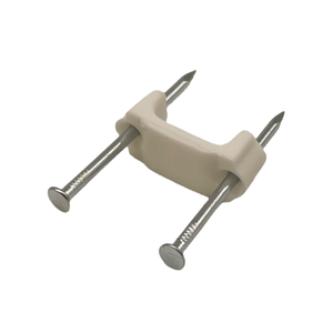 Đôi vòng tròn <span class=keywords><strong>Clip</strong></span> cáp nhựa phổ biến lối vào móng tay vuông con dấ<span class=keywords><strong>u</strong></span> cáp chủ Fastener cho dây dây Fastener Cáp <span class=keywords><strong>Clip</strong></span> - Product Image 4