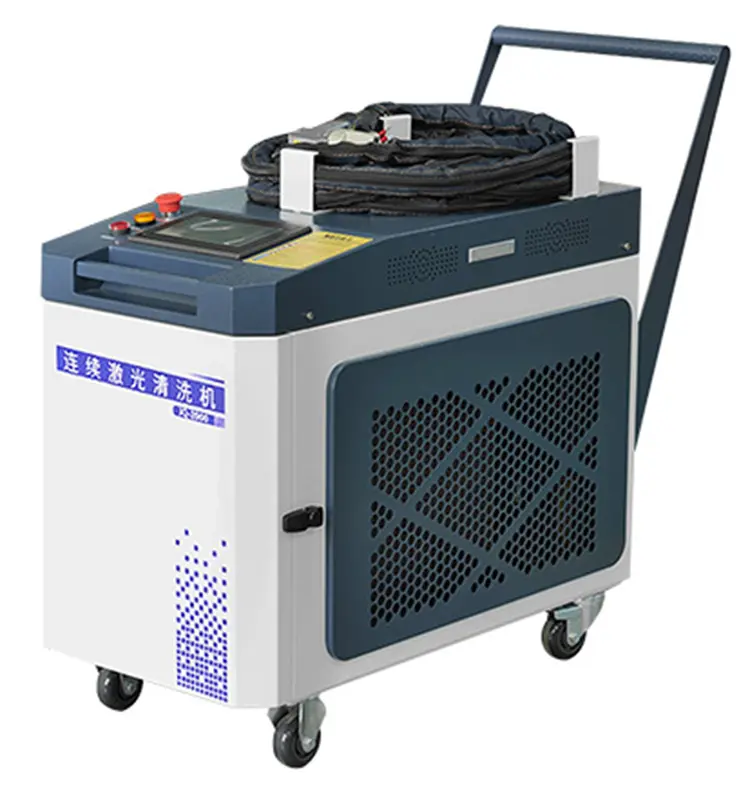 Портативная промышленная машина для лазерной очистки металла волоконно-лазерная машина для очистки ржавчины 50 Вт 100 Вт 1000 Вт 2000 Вт
