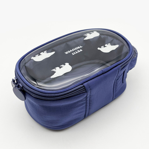 Sac de voyage imperméable en Oxford PVC, sac à déjeuner 10 pouces, sac à cosmétiques imperméable, impression pleine page pour usage domestique - Product Image 4