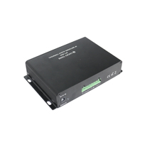 Sistema de megafonía IP con amplificador de 2*30W y 8 ohmios, terminal de audio de pared con puerto RJ45