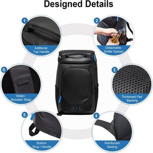 Mochila Nevera Personalizada de Diseño Moderno con Aislamiento Térmico de 33 Latas, Forro de PEVA, Económica, a Prueba de Fugas, para Picnic - Product Image 5