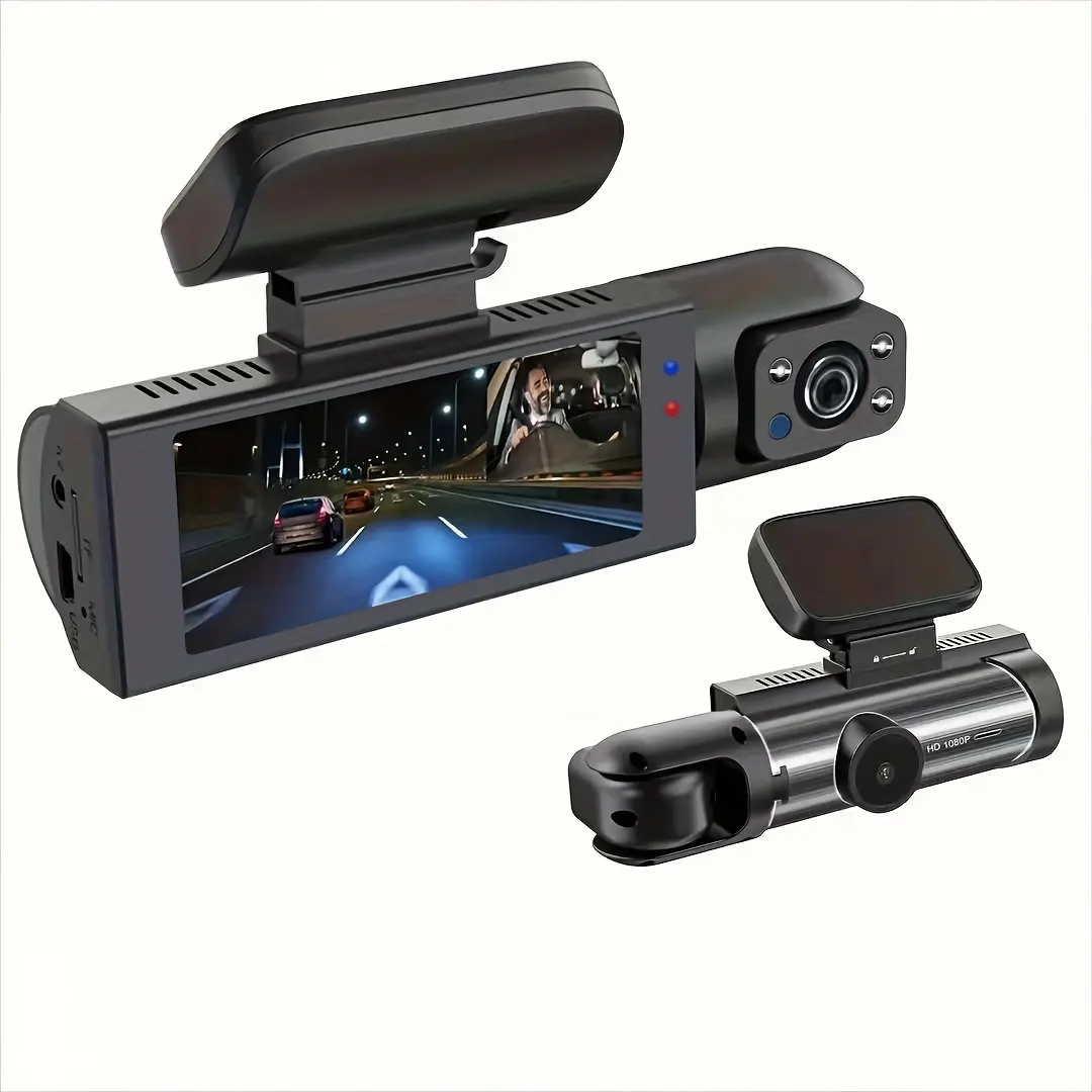 Dual Lens Dashcam Dvr Blackbox Full Hd Dashcam Auto Dvr Voertuigcamera Met Wifi 1080P