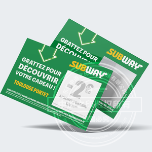 Libro <span class=keywords><strong>de</strong></span> <span class=keywords><strong>tarjetas</strong></span> <span class=keywords><strong>de</strong></span> descuento <span class=keywords><strong>de</strong></span> Scratch Win personalizado para descuentos <span class=keywords><strong>de</strong></span> gastos diseño libre impreso <span class=keywords><strong>de</strong></span> doble cara respetuoso con el medio ambiente duradero - Product Image 5