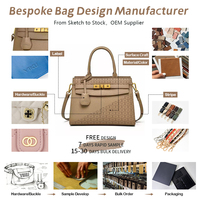 Sac à main personnalisé pour femme, sac fourre-tout de luxe YIKU, sacs à main en cuir PU en gros avec votre propre logo