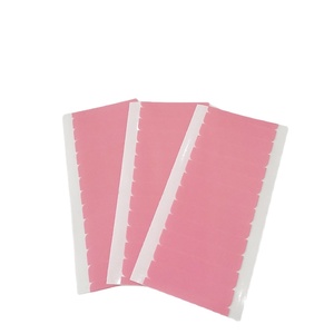 Nastro <span class=keywords><strong>Biadesivo</strong></span> in TPU Pre-Tagliato 4cm X 0,8cm con Colla Medica per Extension <span class=keywords><strong>Capelli</strong></span> Senza Residui Certificato ISO 13485 - Product Image 1