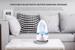 2023 nueva tendencia LED luz colorida estéreo agua baile agua altavoces regalos de navidad artículos de regalo - Product Image 4